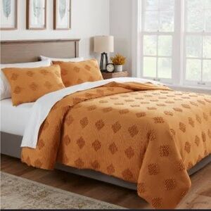 Threshold Kingsize Tufted Diamond Duvet Set